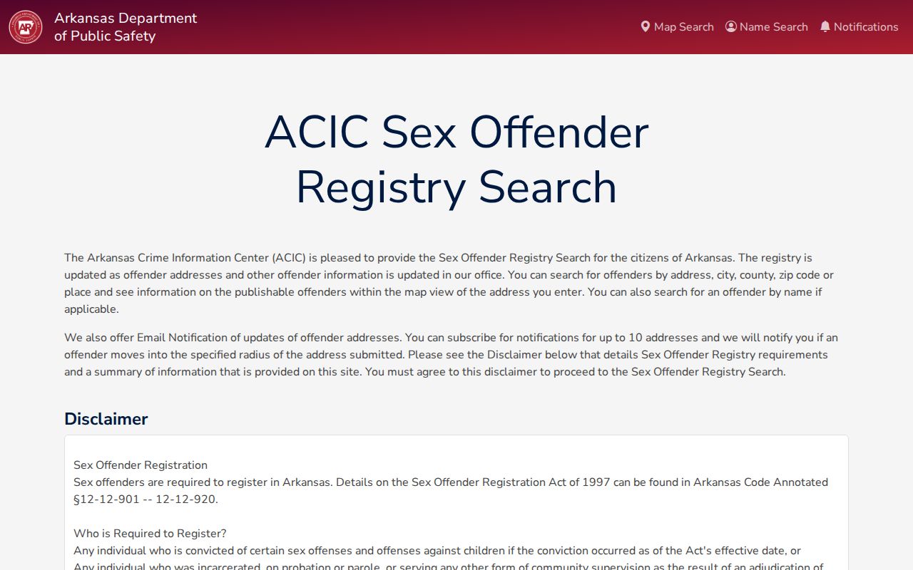 Bradley County sex offender registry criminal history search
